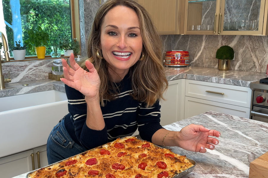 Giada Makes Sheet Pan Mac & Cheese Video