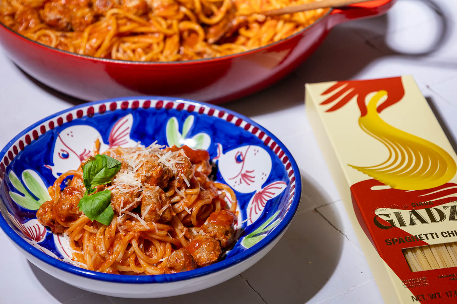 I Maccheroni alla chitarra con pallottine