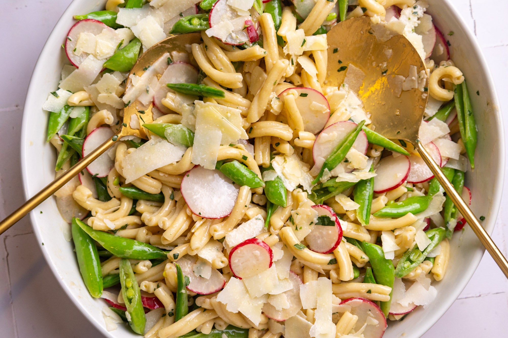 Spring Veggie Pasta Salad