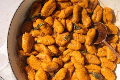 Sweet Potato Gnocchi with Maple Brown Butter