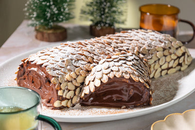 Tiramisu Yule Log