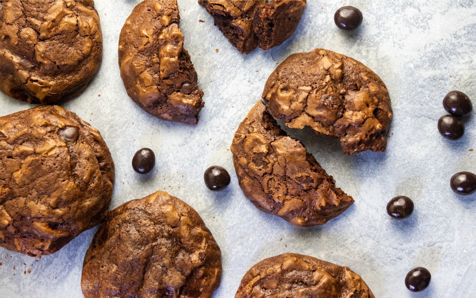 Double Chocolate Espresso Cookies