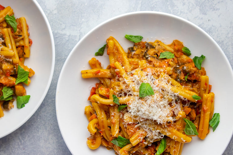 Pasta with Vegetable Bolognese