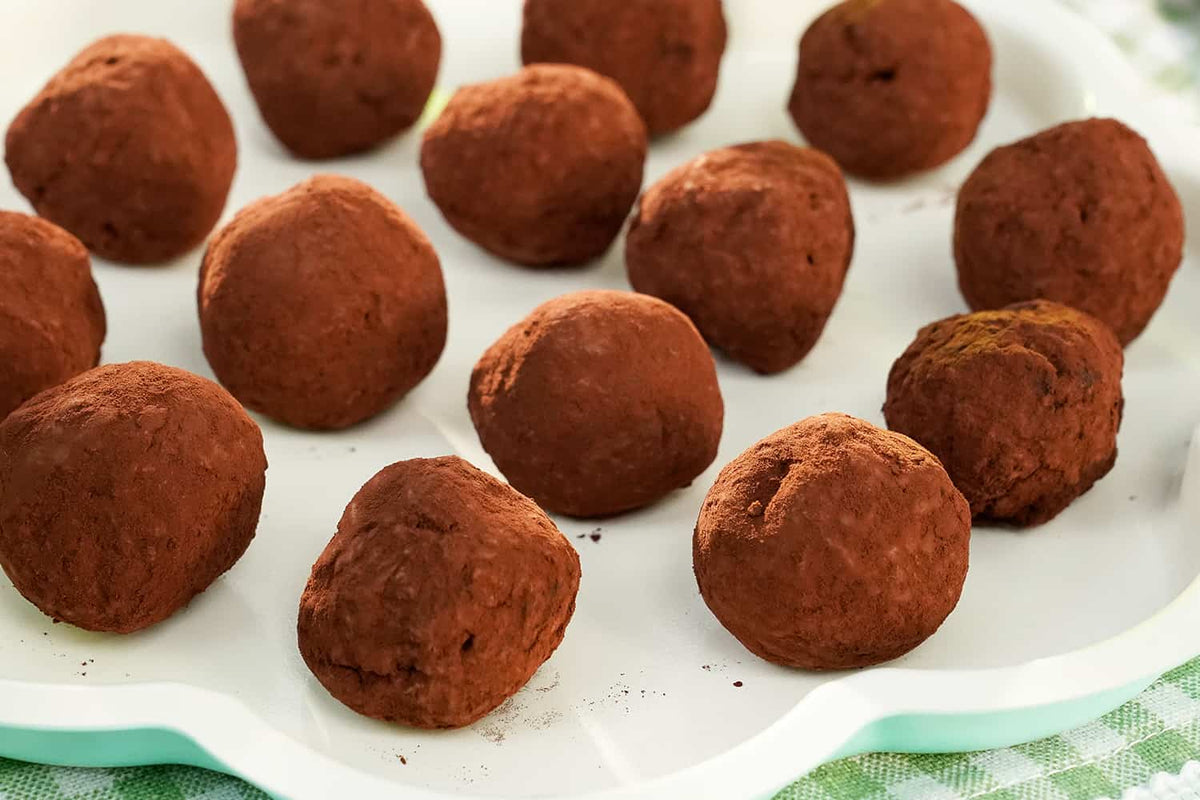 Amaro Chocolate Truffles, Credit: Food Network
