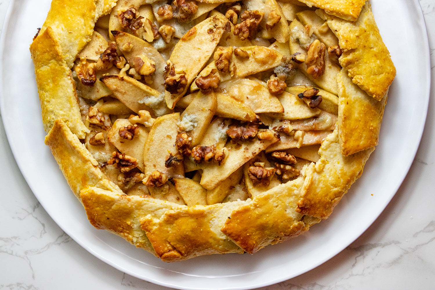 Apple Gorgonzola Crostata, Credit: Elizabeth Newman