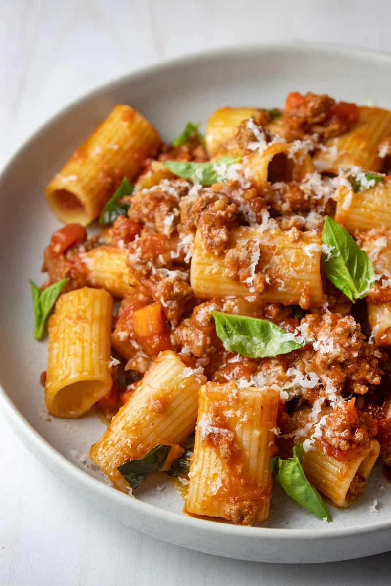 Simple Bolognese, Credit: Elizabeth Newman