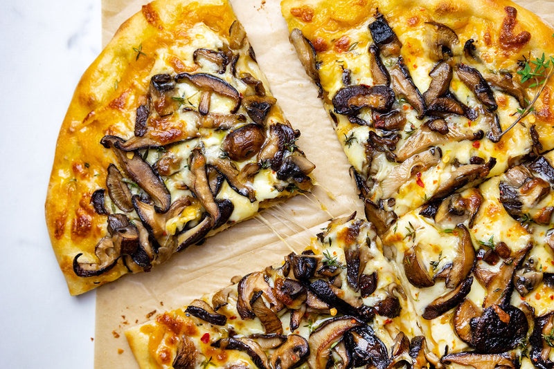 Butternut Squash And Mushroom Pizza