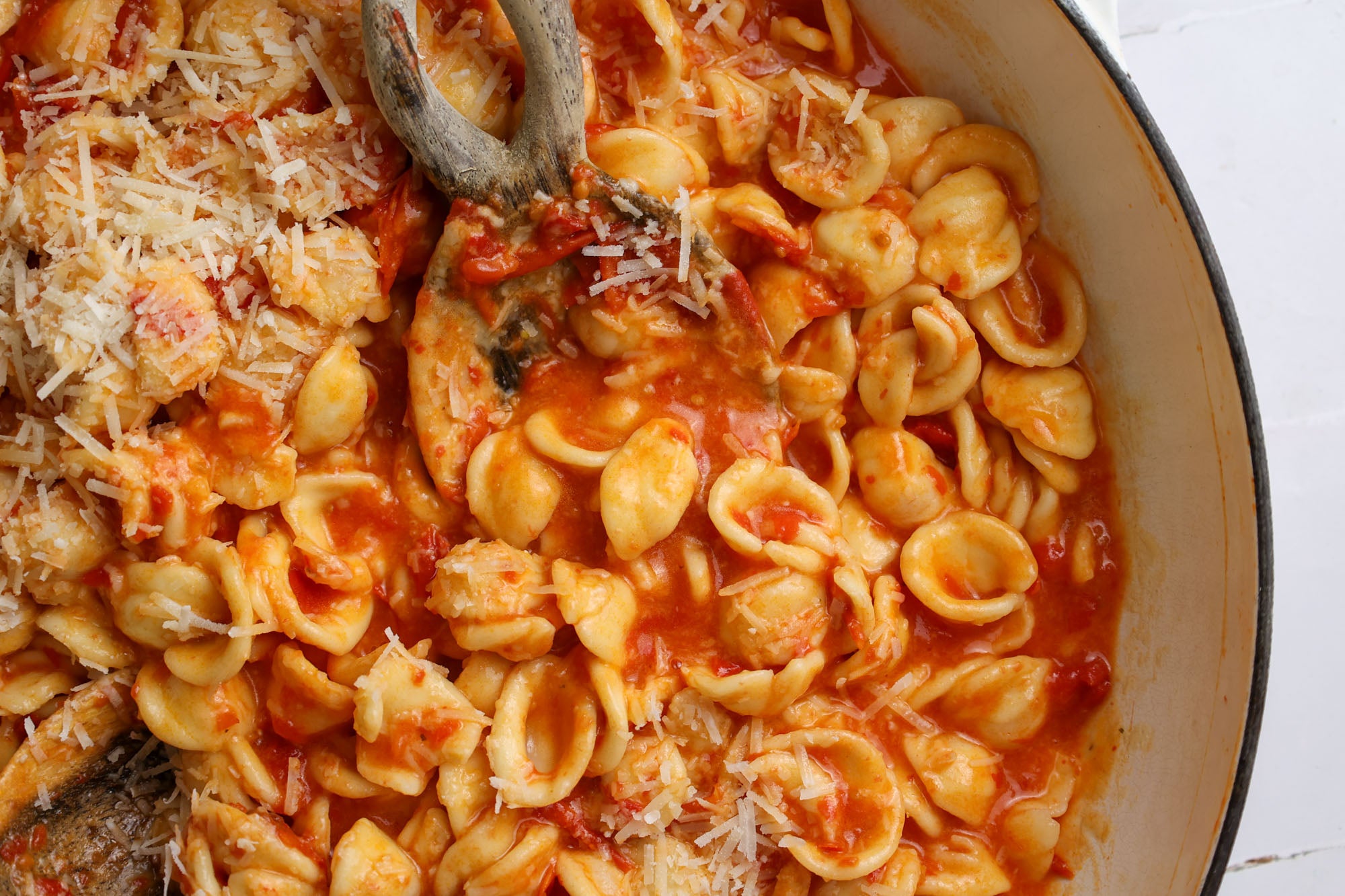 Calabrian Chili Pasta, Credit: Elizabeth Newman