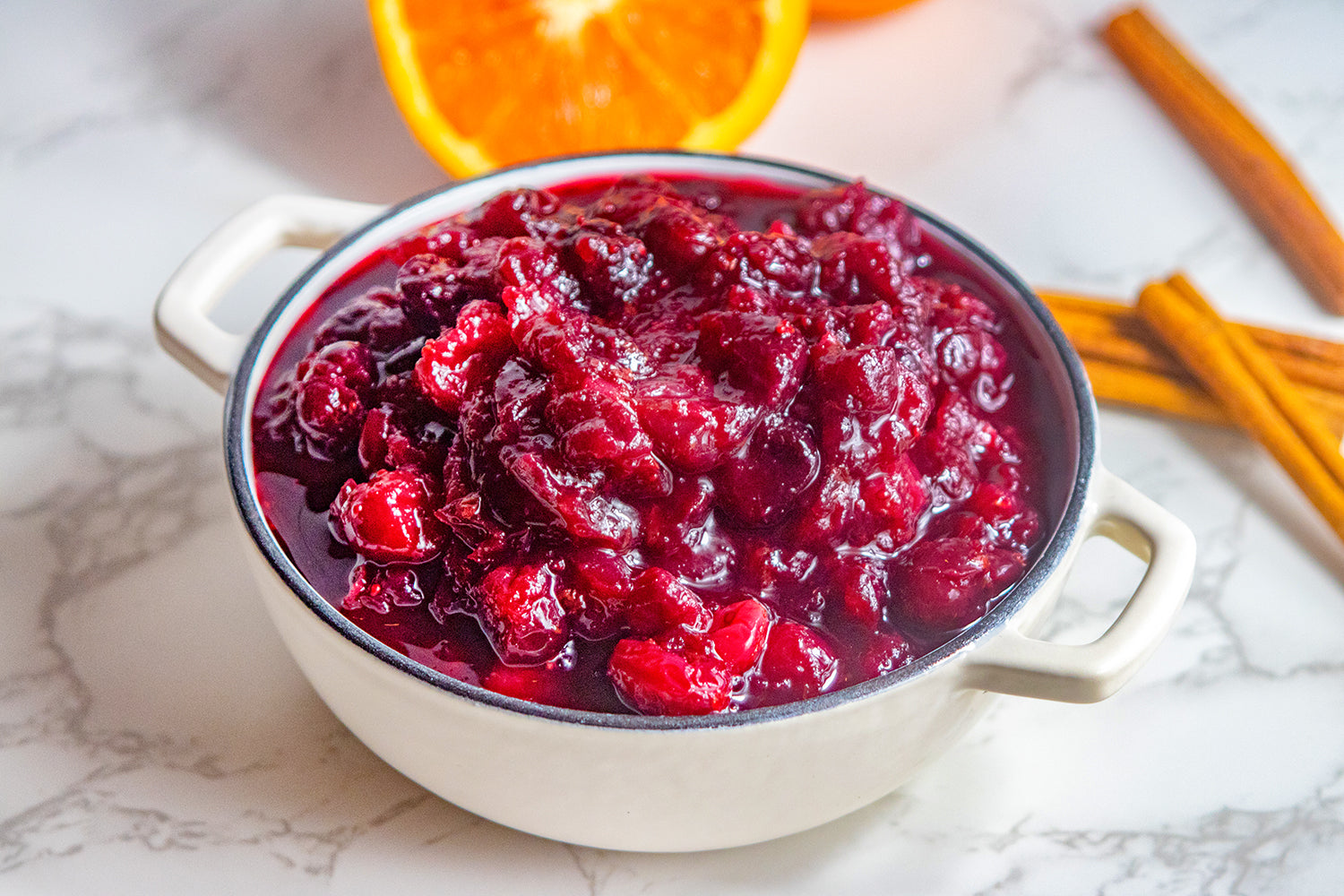 Simple Cranberry Sauce, Credit: Elizabeth Newman