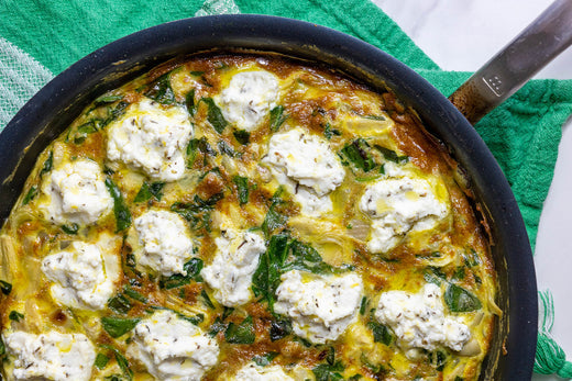 Spinach And Artichoke Frittata