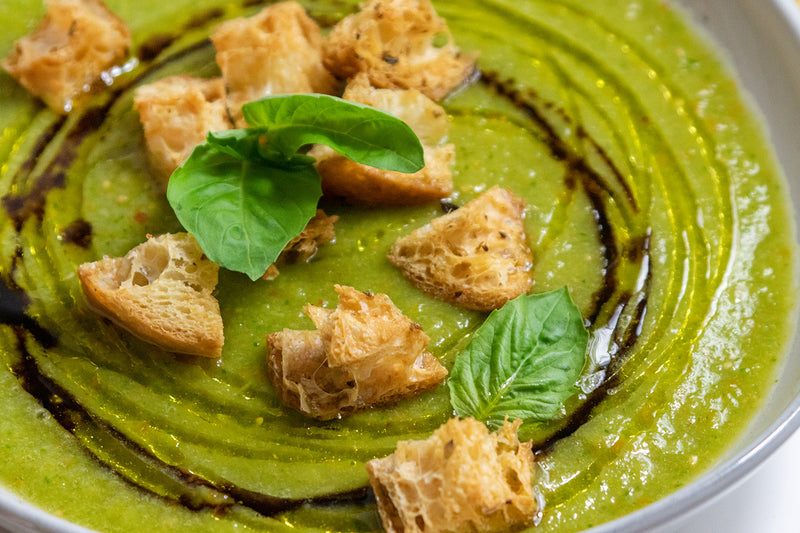 green gazpacho, image credit: Lizzy Newman