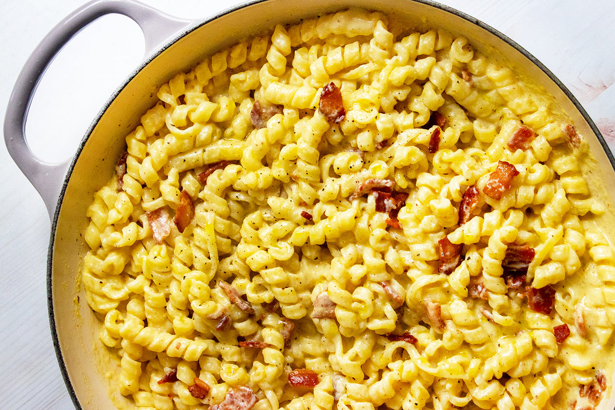 Giada's Classic Carbonara, Credit: Elizabeth Newman
