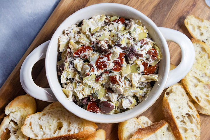 Italian Baked Goat Cheese Dip