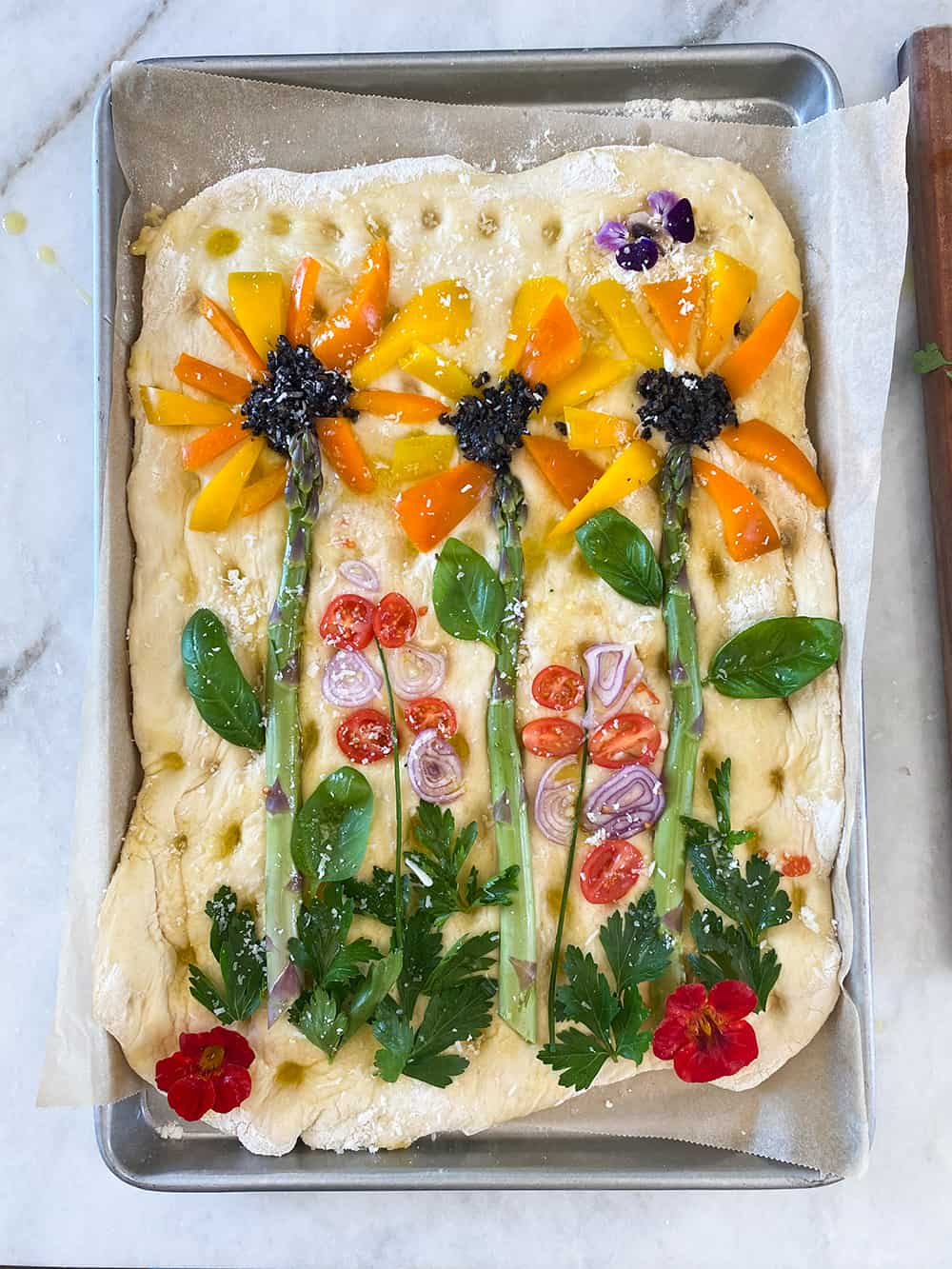 Focaccia Garden, Credit: Bailey Van Tassel