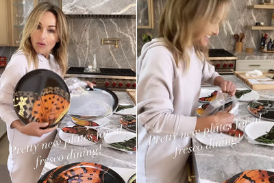 We're Loving These New Melamine Plates Giada Posted On Instagram