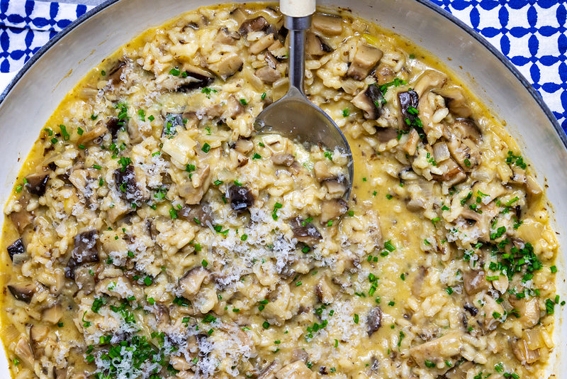 Risotto Ai Funghi (Mushroom Risotto)