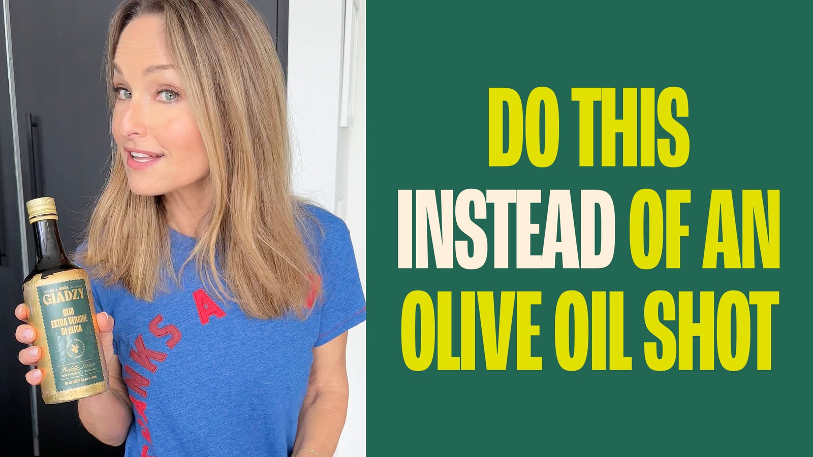 What Giada Does Instead of An Olive Oil Shot