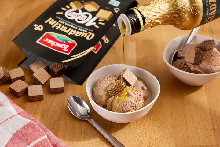 Giada’s Chocolate Quadratini Olive Oil Sundae