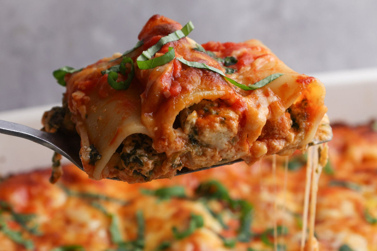 Baked Paccheri Rolls