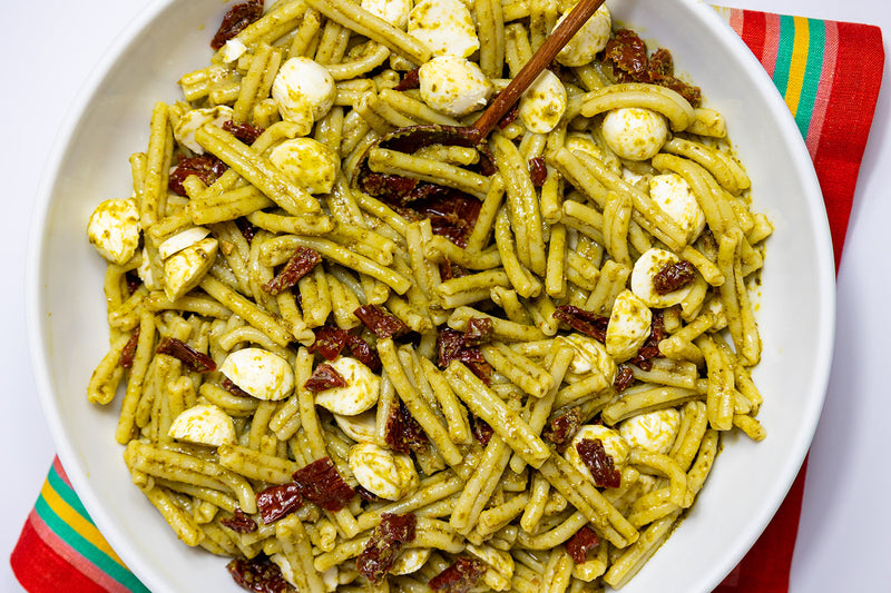 Simple Pesto Pasta Salad