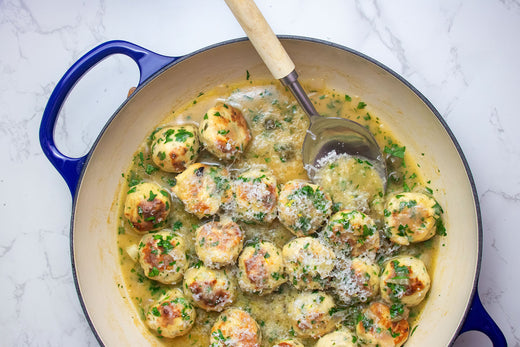 Chicken Piccata Meatballs