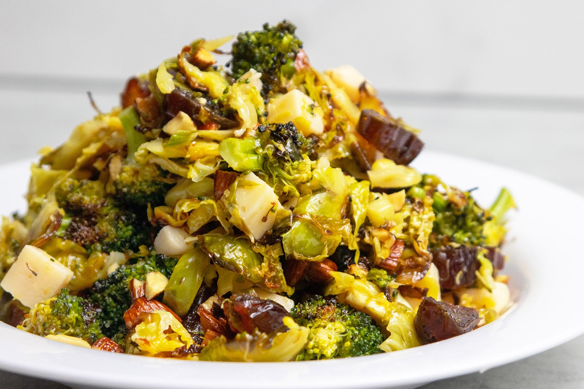 Roasted Broccoli and Brussels Salad