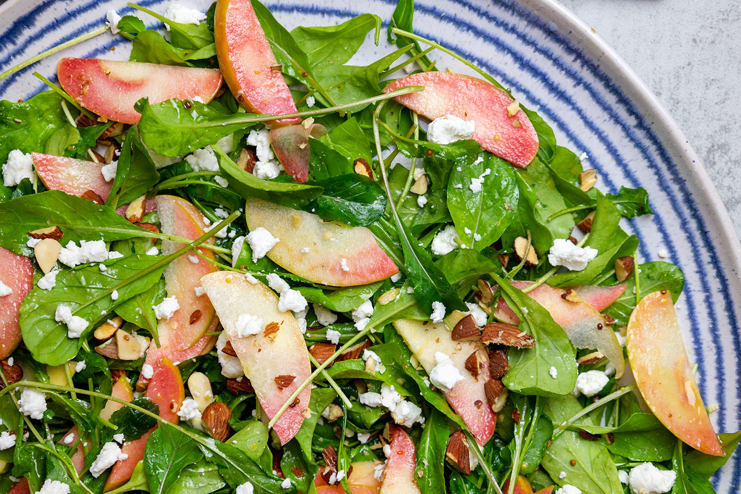 Smokey Arugula and Apple Salad