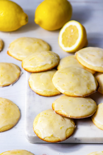 Lemon Ricotta Cookies with Lemon Glaze, Credit: Elizabeth Newman