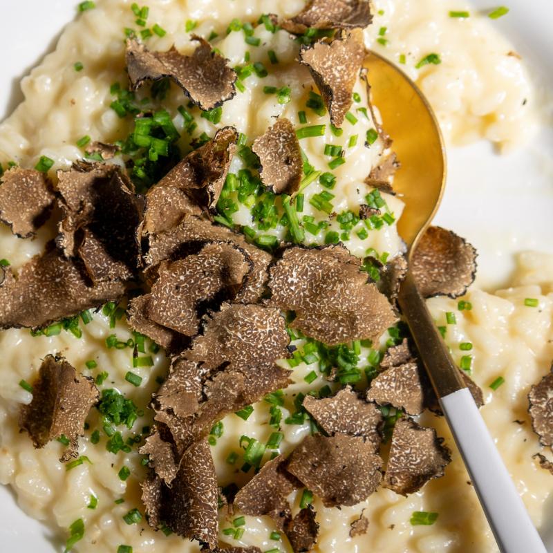 Risotto with Truffle Slices