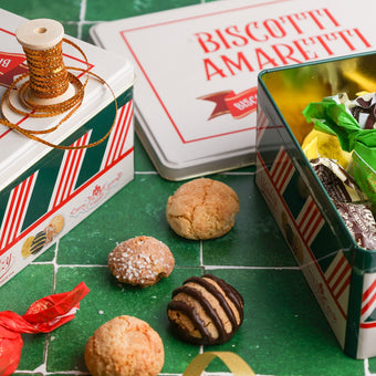 Assorted Amaretti Cookie Tin