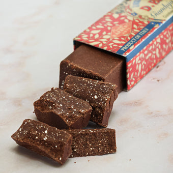 Gianduja and Torrone Chocolate Bar