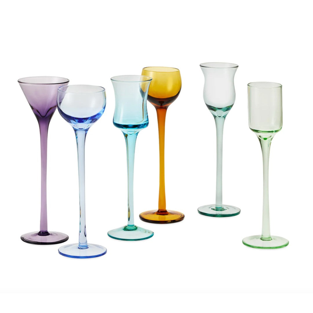 Long-Stem Cordial Glasses