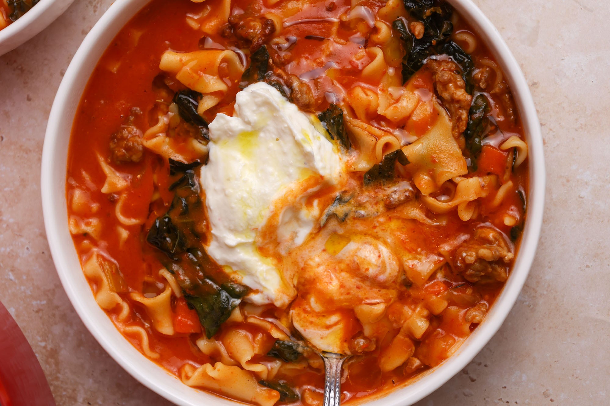 Gluten-Free Lasagna Soup