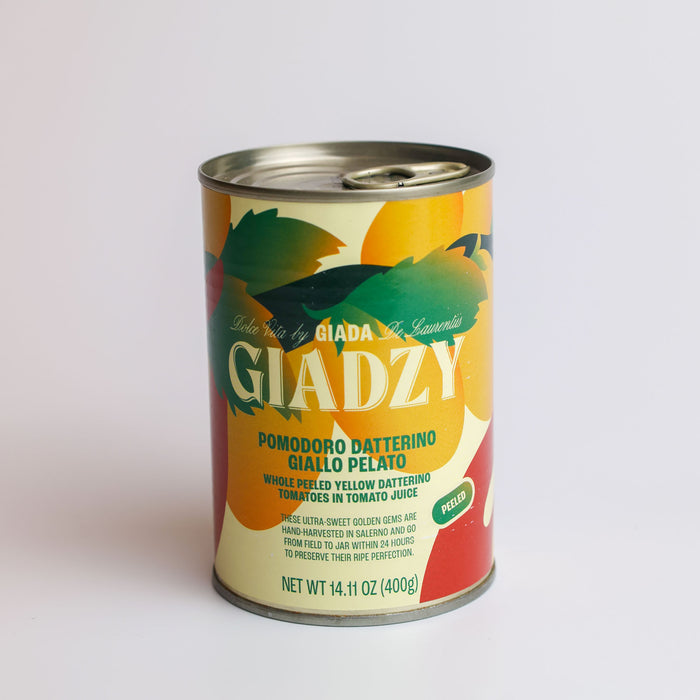 Giadzy Whole Peeled Yellow Datterini Tomatoes