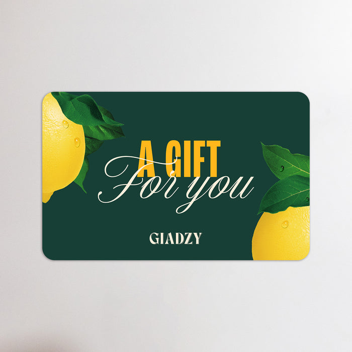 The Giadzy Digital Gift Card