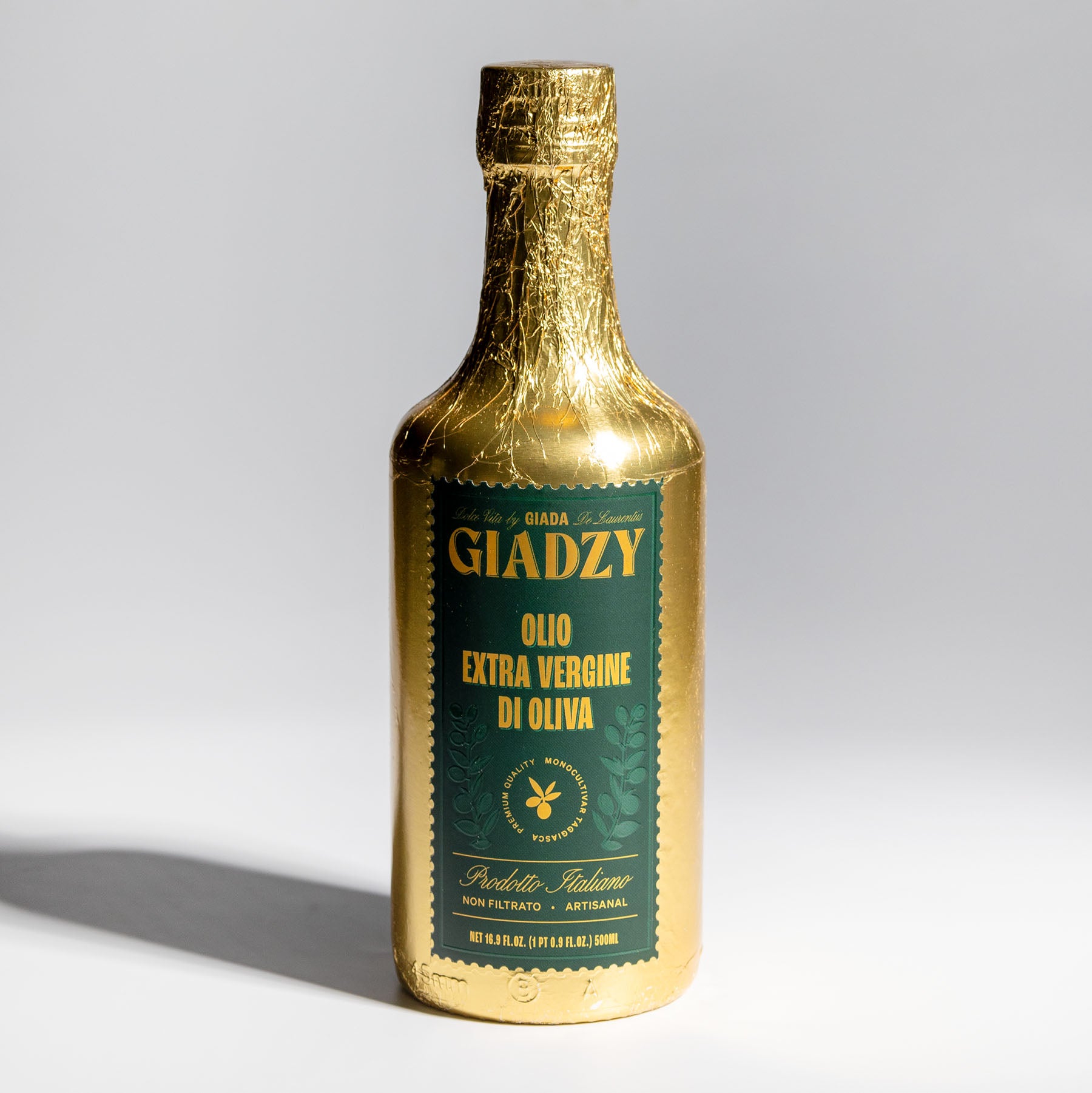 Giadzy Gold-Wrapped Extra Virgin Olive Oil