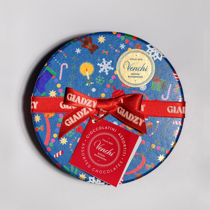 Venchi Giadzy Assorted Chocolate Holiday Tin