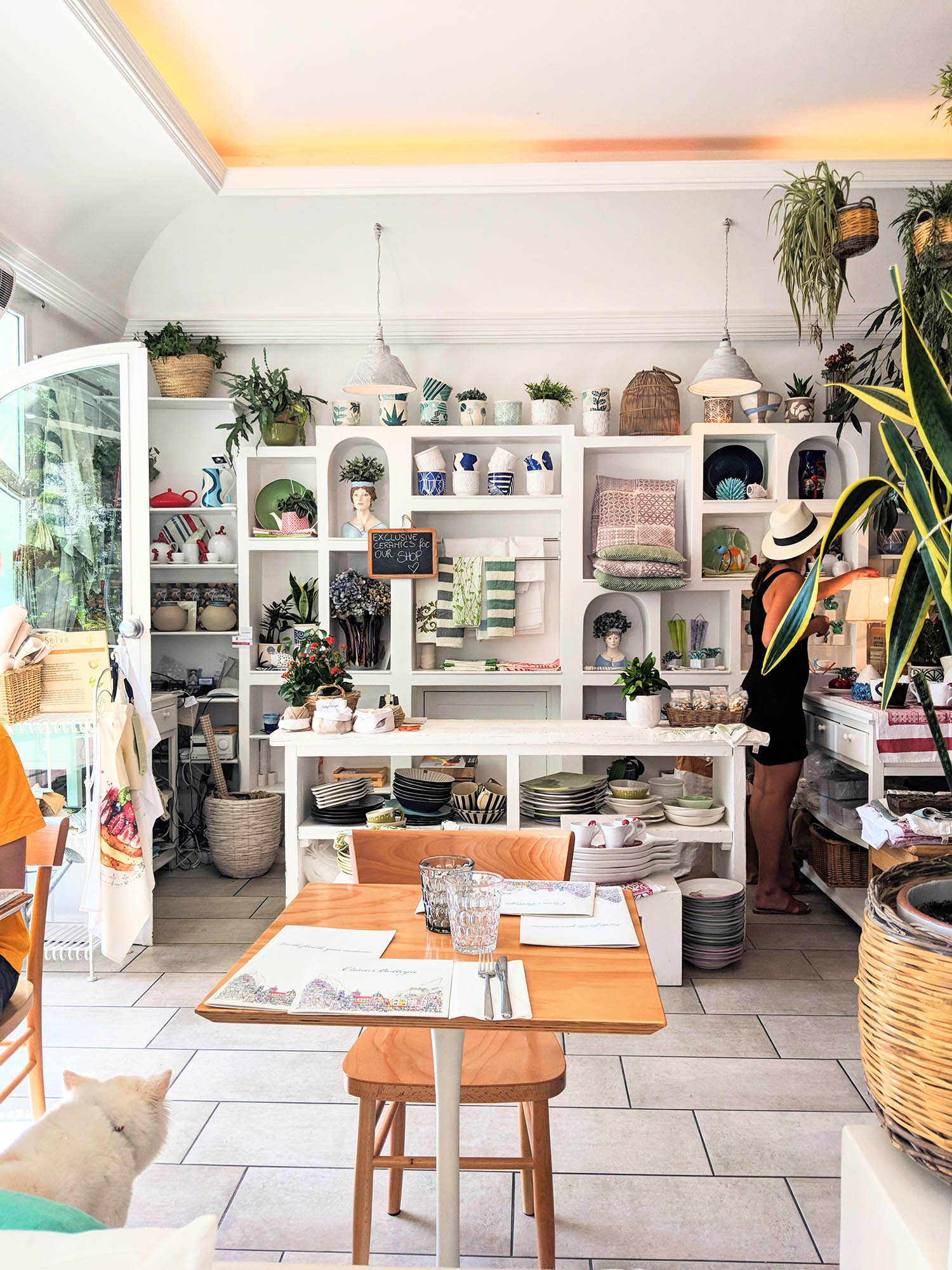 Casa E Bottega Restaurant in Positano Italy