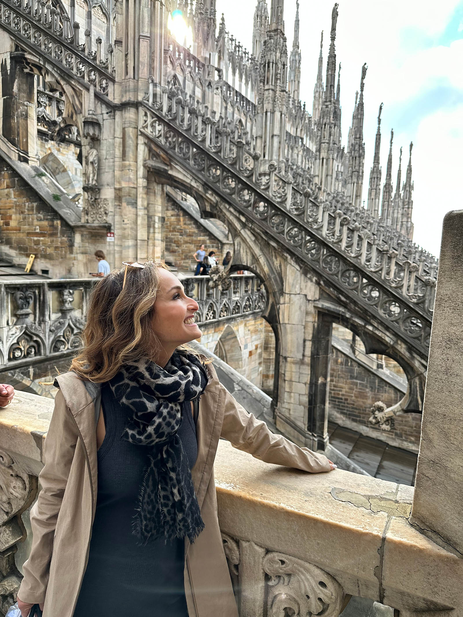 Giada de Laurentiis at Duomo di Milano Milan Italy