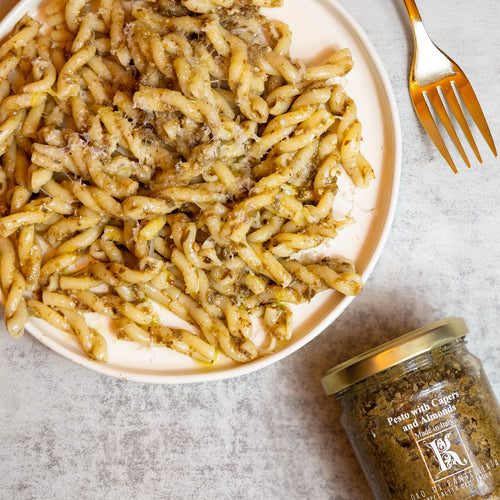 Kazzen Pesto with Capers and Almonds