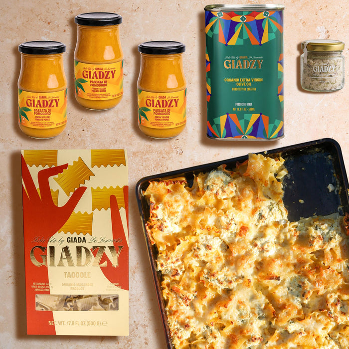Lemon Sheet Pan Lasagna Box