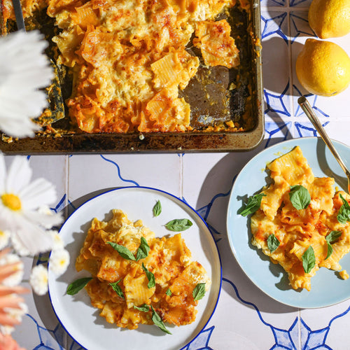 Lemon Sheet Pan Lasagna Box