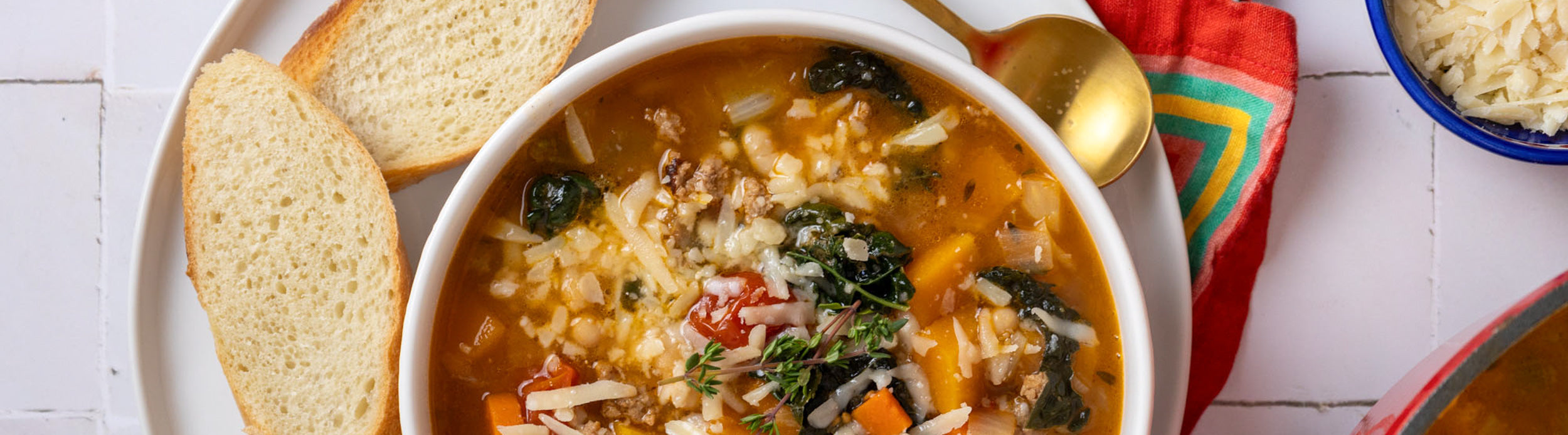 Tuscan Turkey Soup