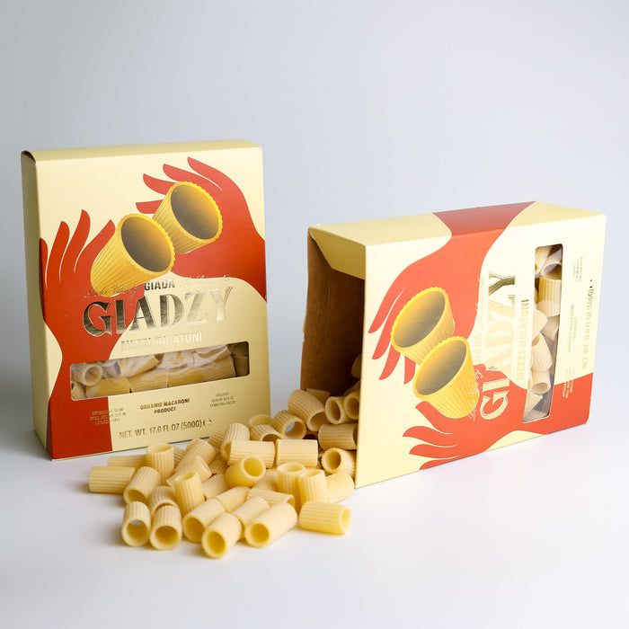 2-Pack Organic Mezzi Rigatoni Pasta