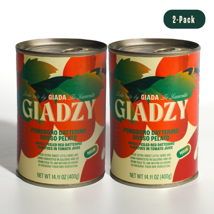 2-Pack Whole Peeled Red Datterini Tomatoes
