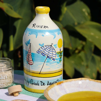 Riviera Ceramic Jar with Extra Virgin Olive Oil