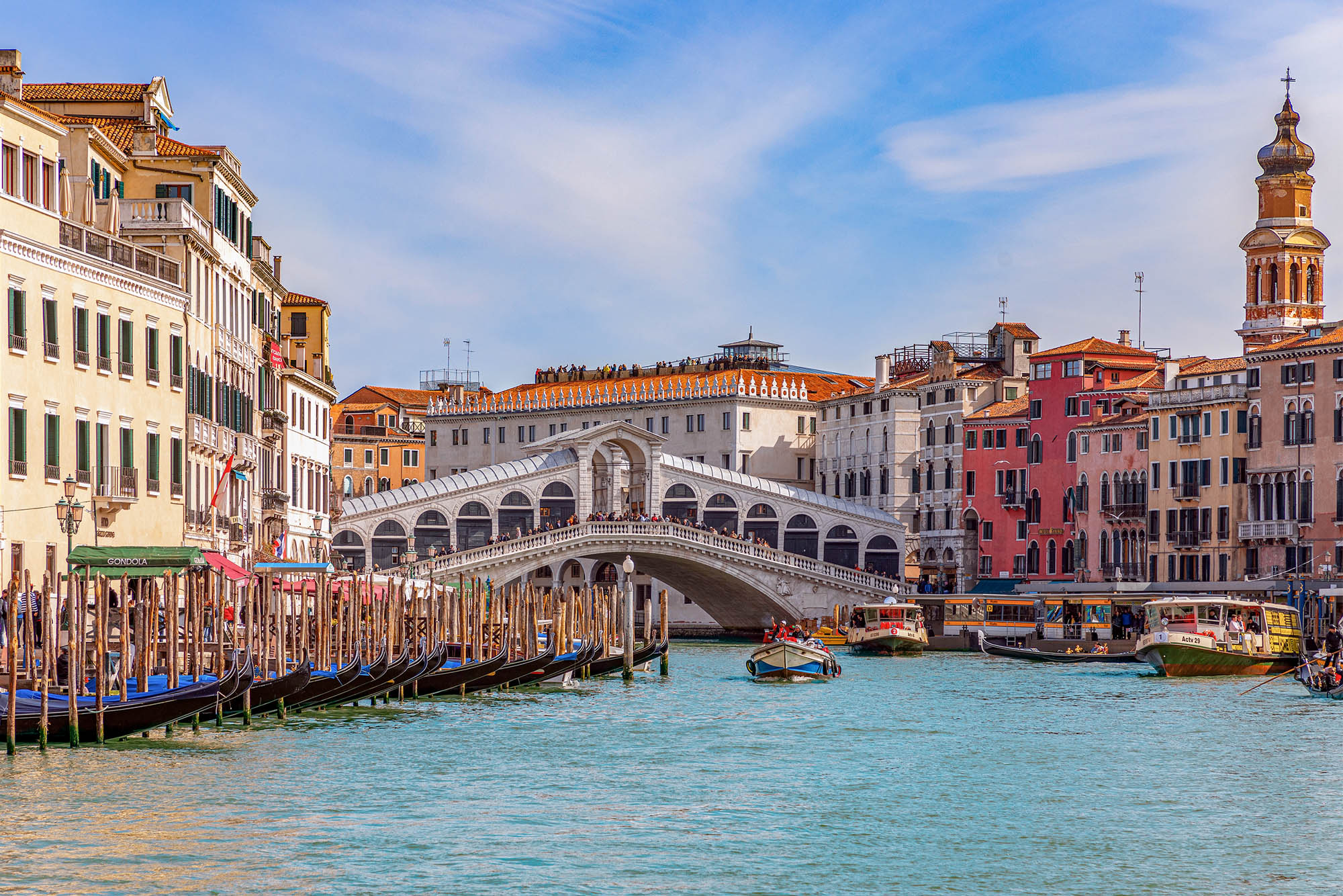 Rialto Bridge Venice Italy