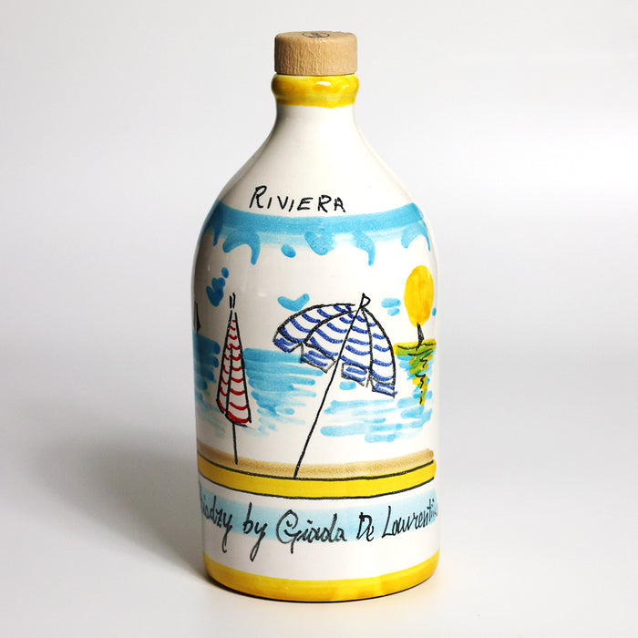 Riviera Ceramic Jar with Extra Virgin Olive Oil