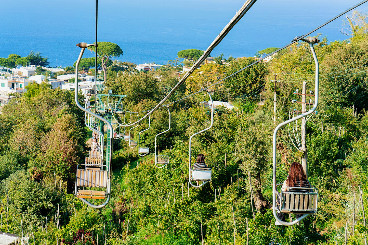 Seggovia Monte Solaro in Capri Italy