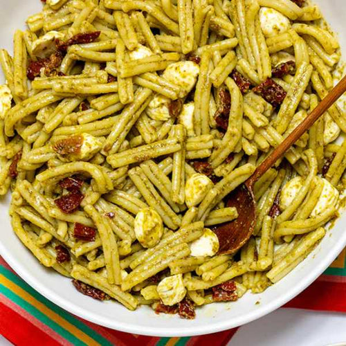 Pasta with Pesto, Ricotta, and Green Beans Giadzy